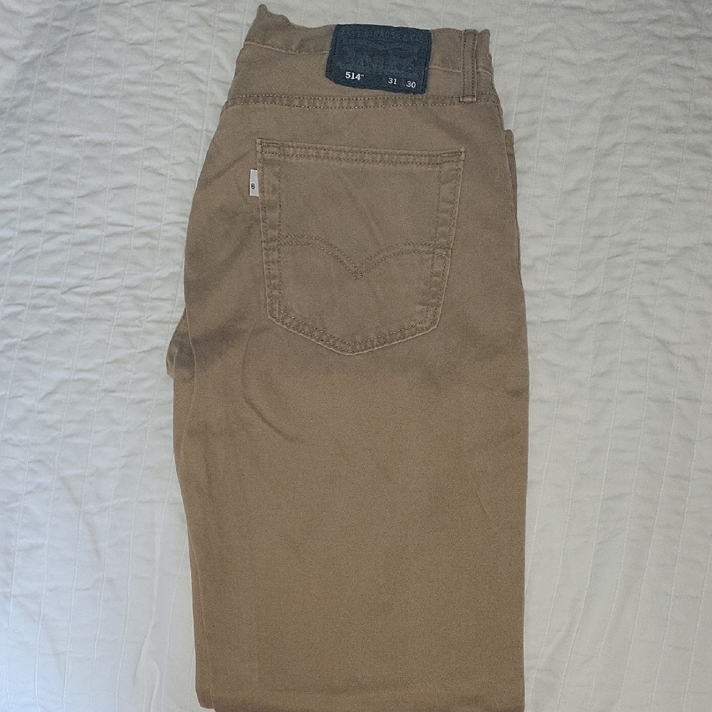 Men's Levis Tan Jeans 31 X 30